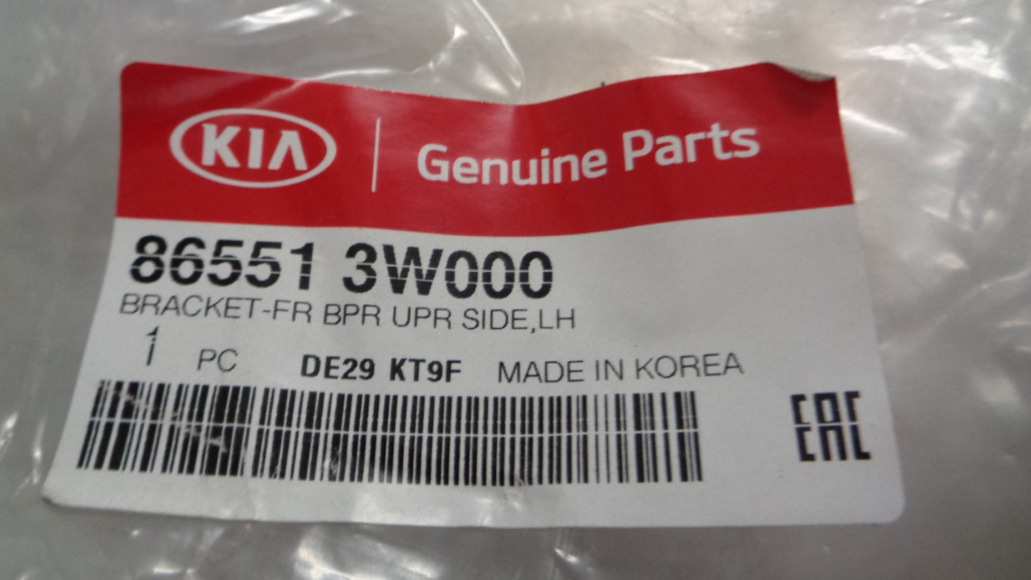 Kia Sportage Genuine Left Hand Front Upper Bumper Bracket New Part