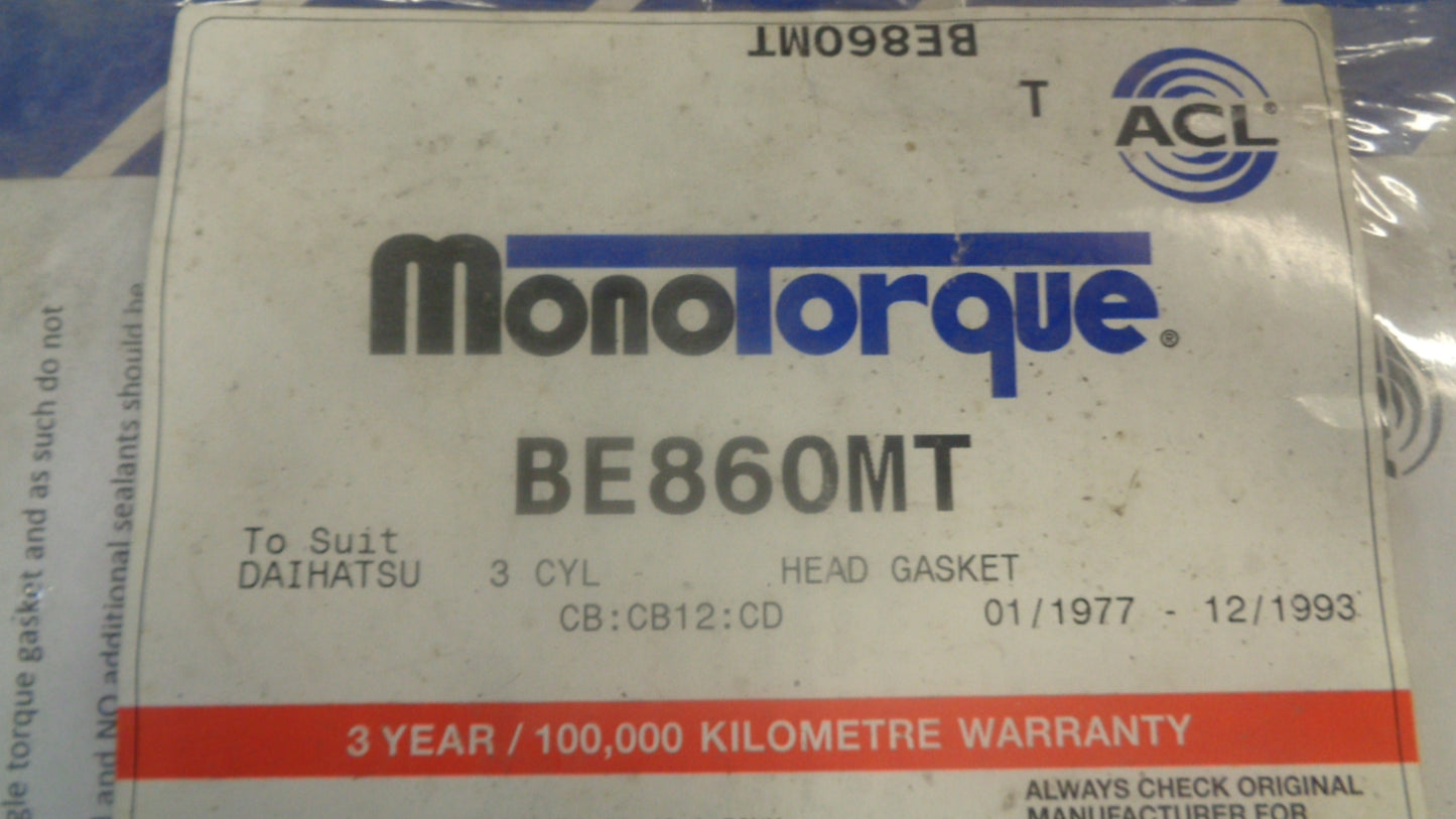 Daihatsu Charade Genuine Head gasket New Part