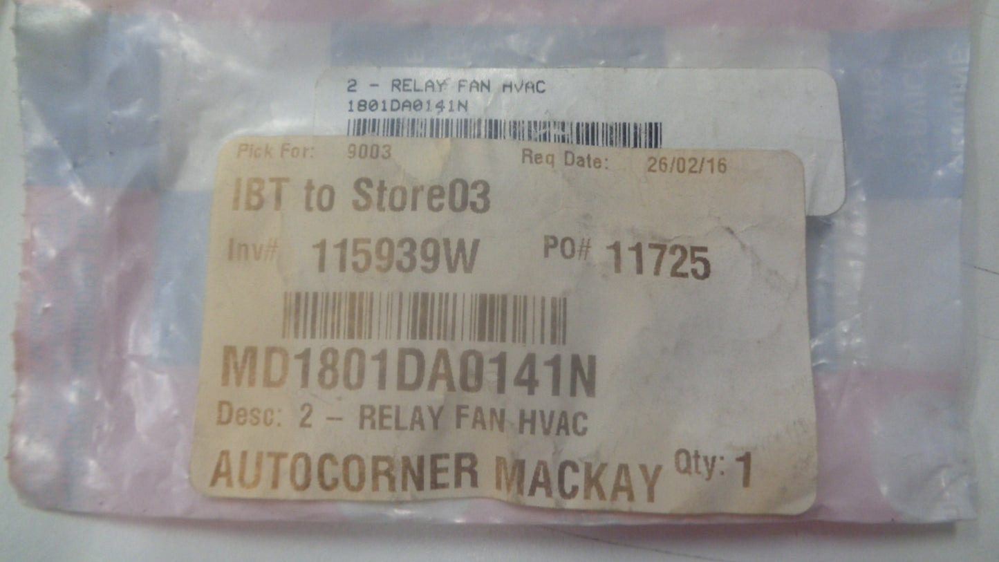 Mahindra Genuine Air-conditioning Relay New Part