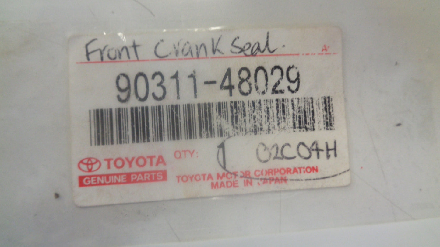 Toyota Hilux/Prado/Hiace Genuine Front Crankshaft Seal New Part