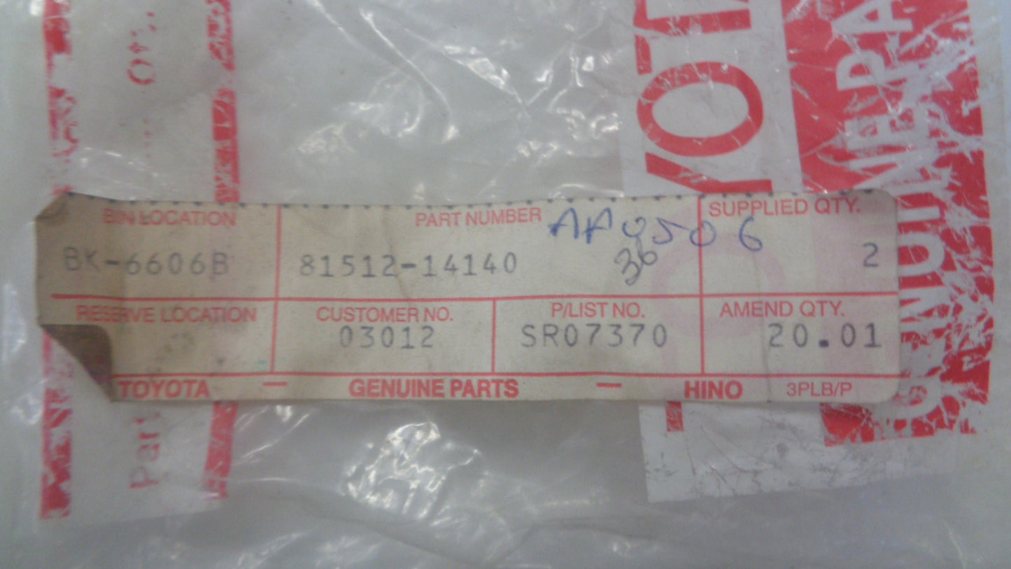 Toyota Corolla/Camry/4Runner Genuine Indicator Lens Rubber