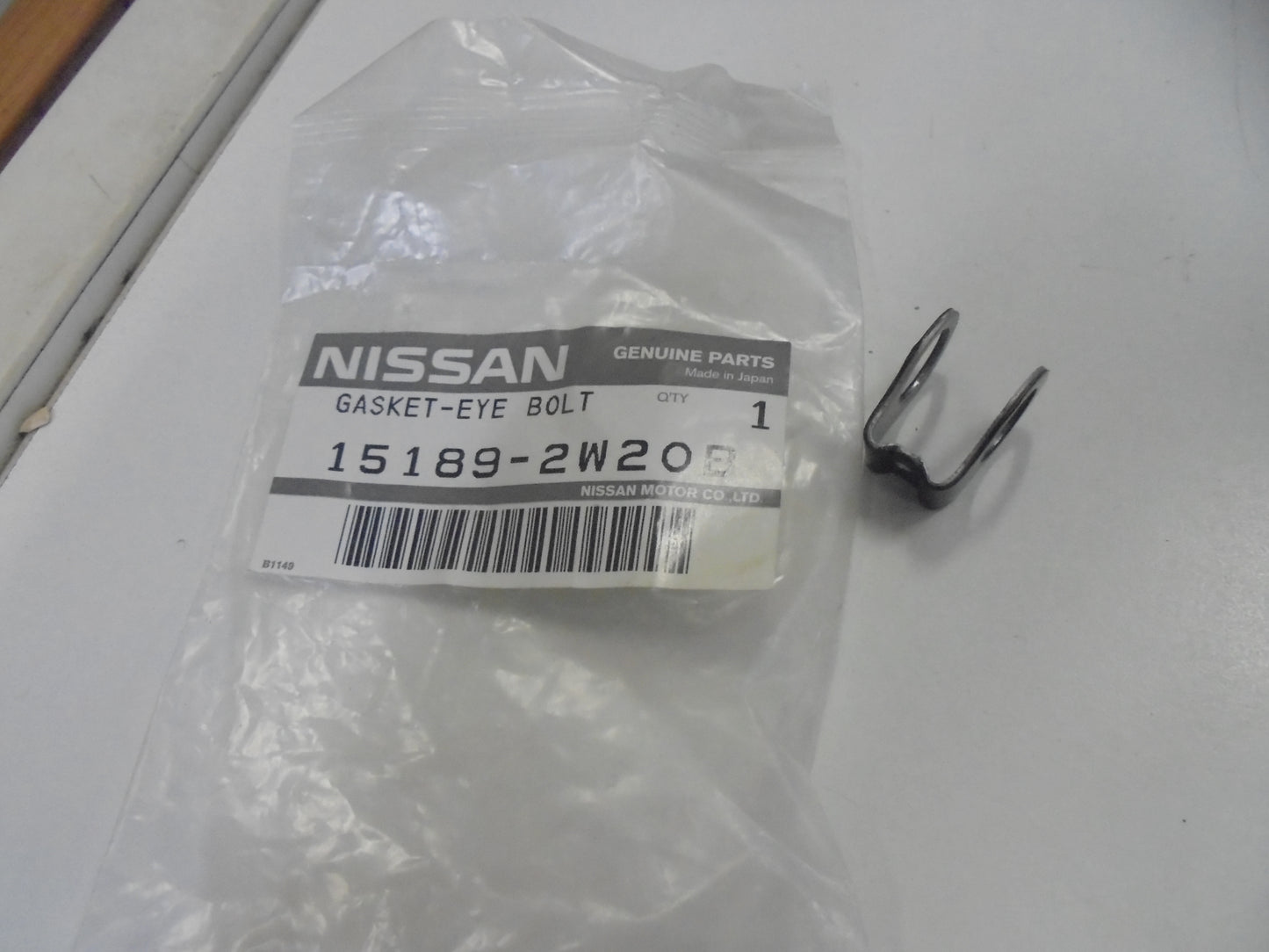 Nissan GU Patrol ZD30 Turbo Genuine Oil Pipe To Block Gasket New Part