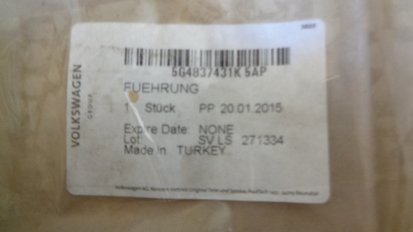 Volkswagen Golf Genuine Front Left Window Channel New Part