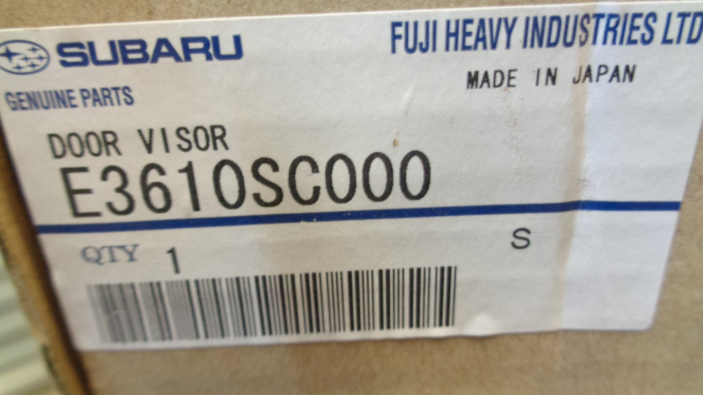 Subaru Forester Genuine Weathershield Set New Part