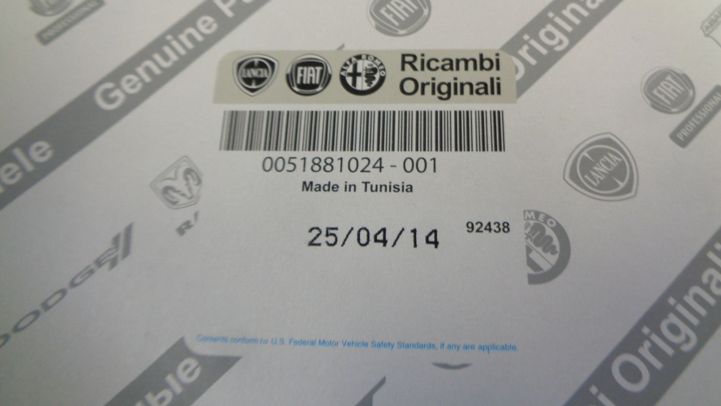 Fiat / Alfa Romeo Genuine Air Filter New Part