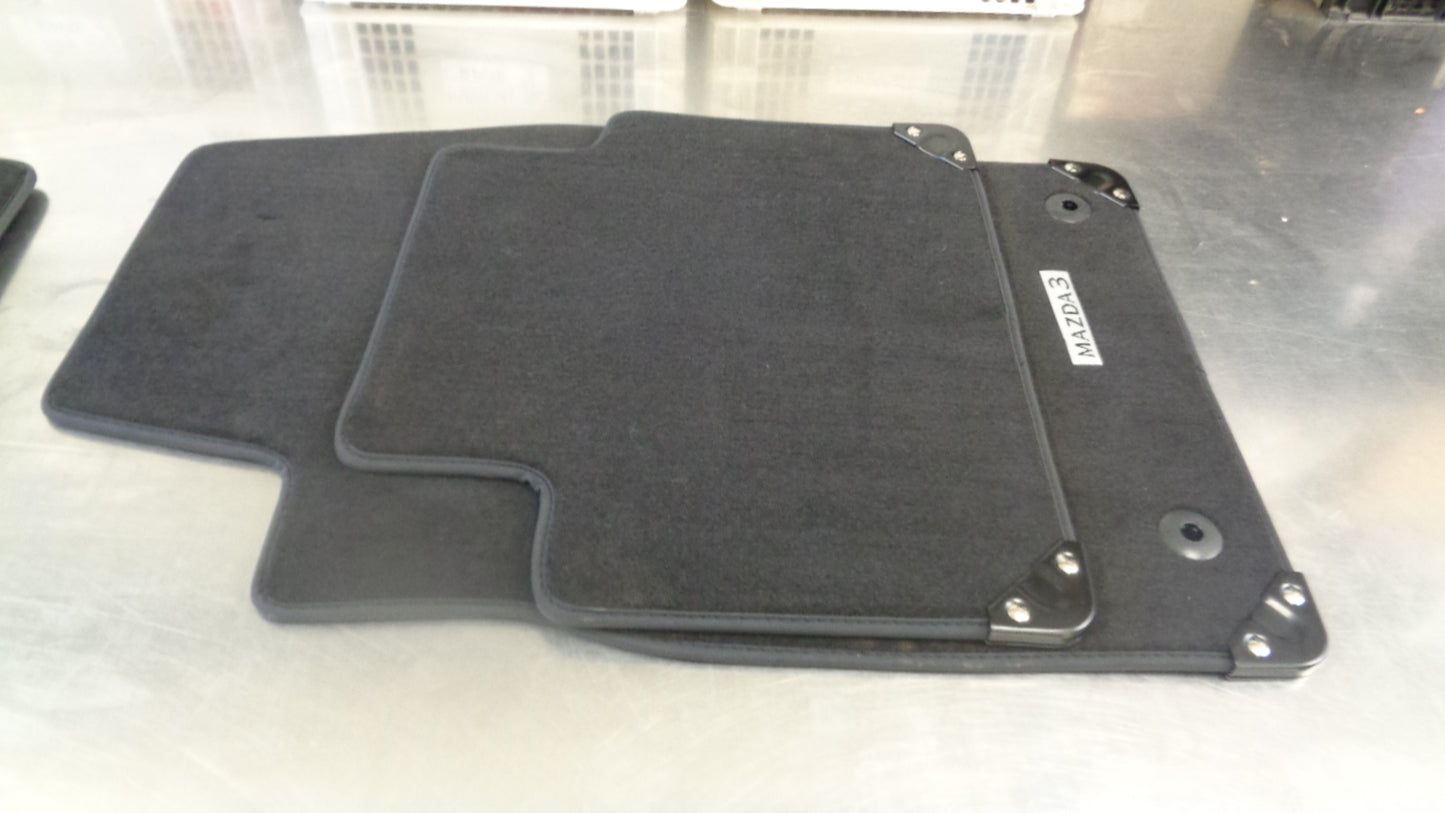 Mazda 3 Hatch/Sedan Genuine Carpet Floor Mat Set New Part