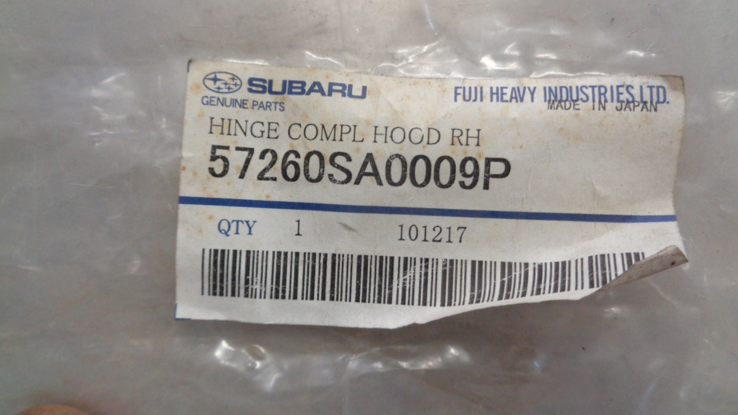 Subaru Forester Genuine Right Hand Bonnet Hinge New Part
