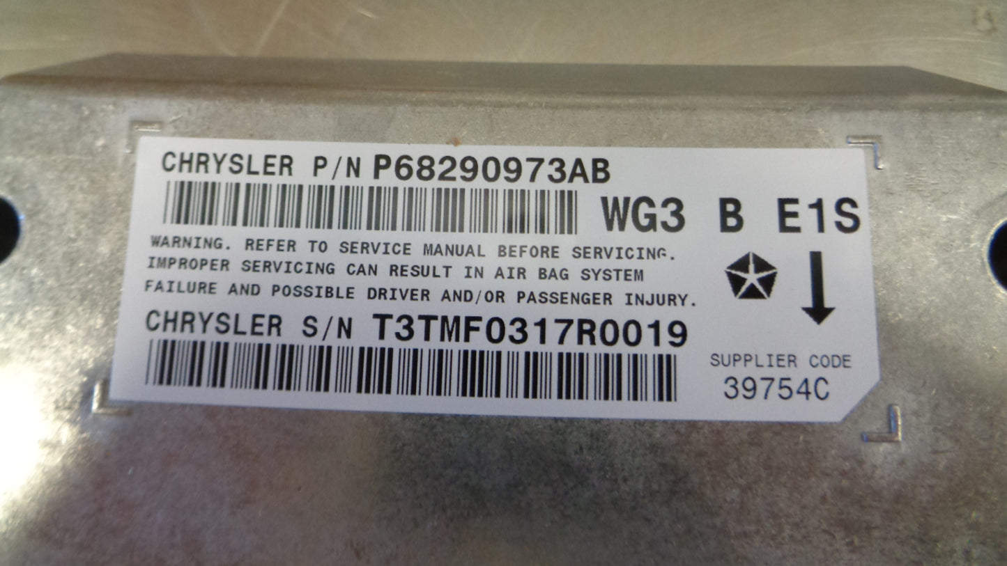 Dodge/Jeep Genuine Occupant Restraint Module With Sensors New Part
