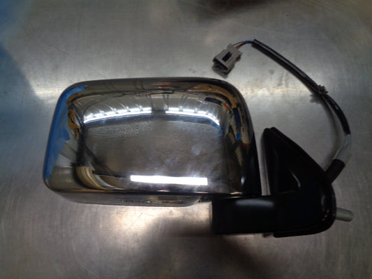 Nissan Navara D22 Genuine Drivers Outer Chrome Mirror New Part