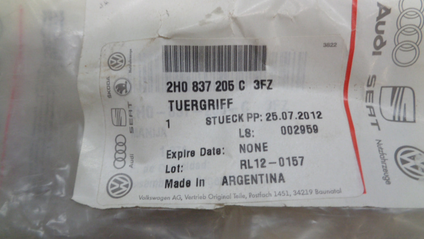 VW Amarok Genuine Door Handle New Part
