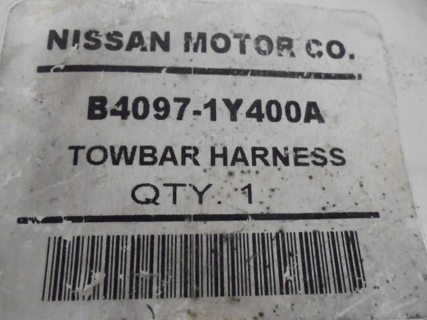 Nissan Patrol GU Y61 Genuine Tow Bar Wiring Harness Kit New Part