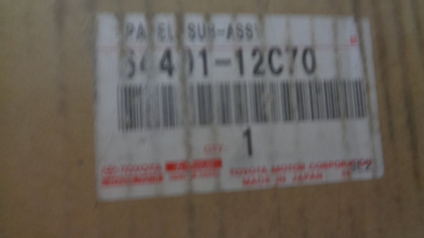 Toyota Corolla Genuine Boot Lid New Part