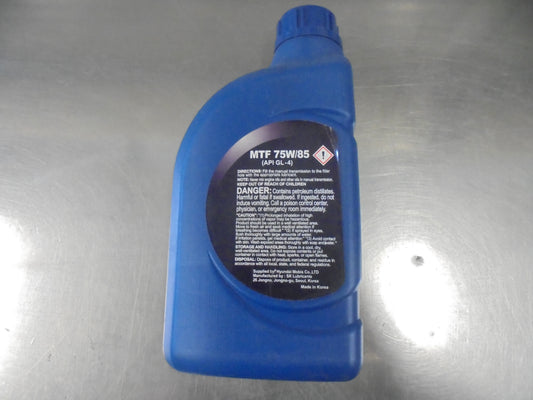 Hyundai Genuine MTF 75W/85 (API GL-4) 1Ltr  New Part