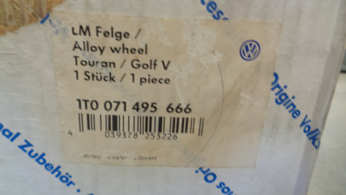 Volkswagen Golf/Jetta/Sportwagon Genuine Tangis 15" Alloy Wheels Set Of 4 New Part