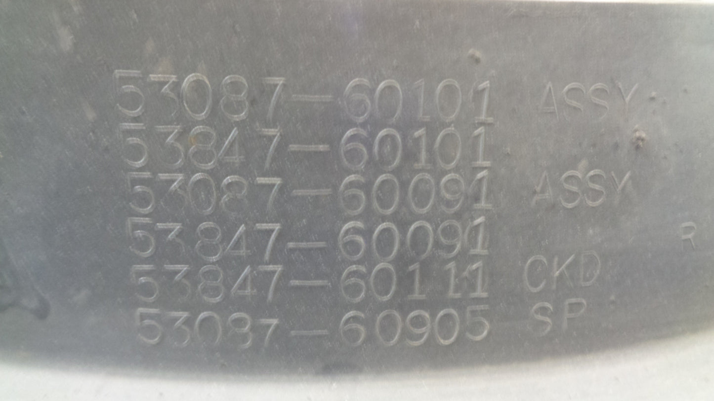 Toyota Hilux Genuine Front Right Hand Side Flare Used Part