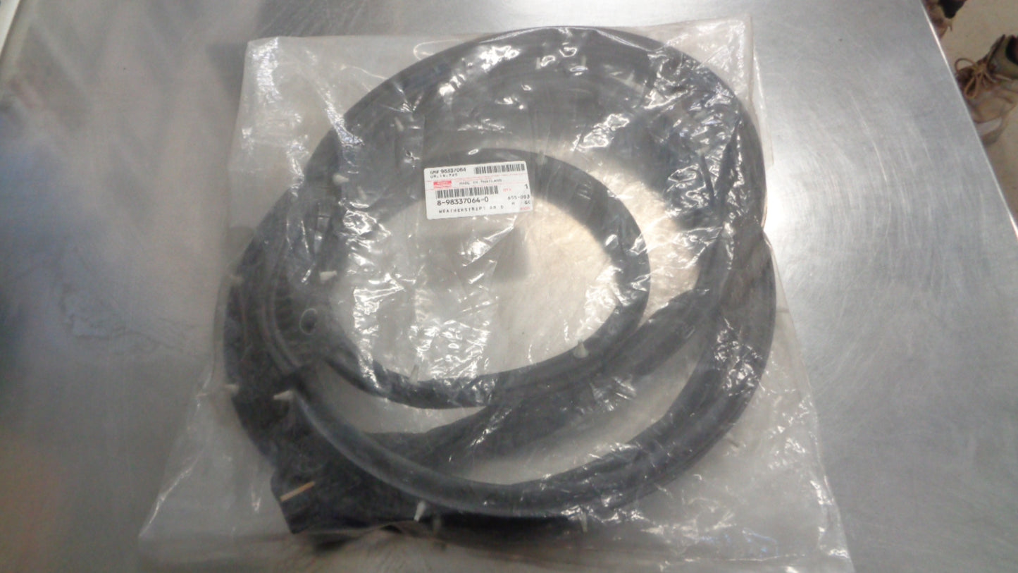 Isuzu MU-X Genuine Rear Right Door Weather Strip New Part