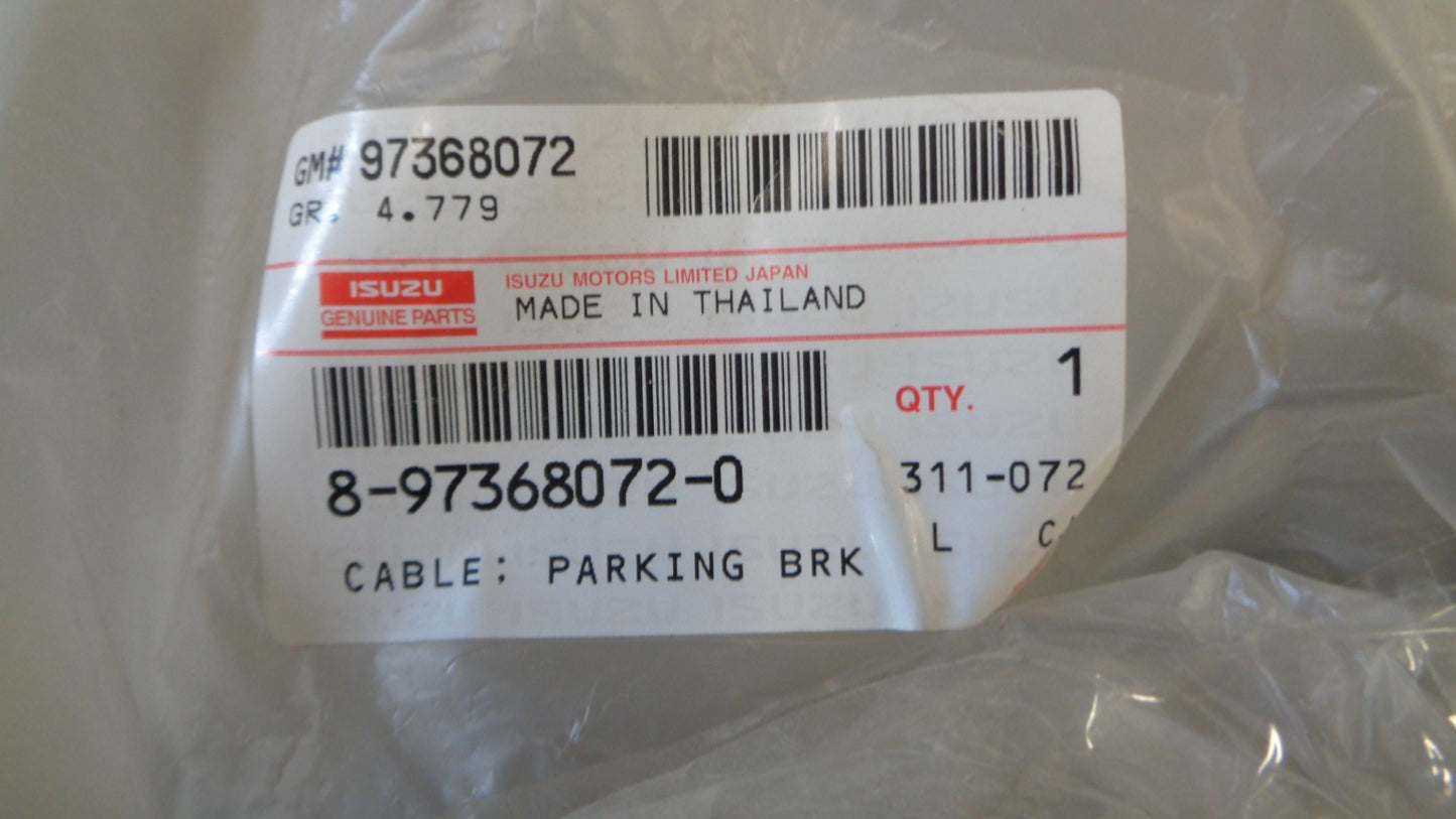 Holden Rodeo Genuine Right Hand Parking Brake Cable New Part
