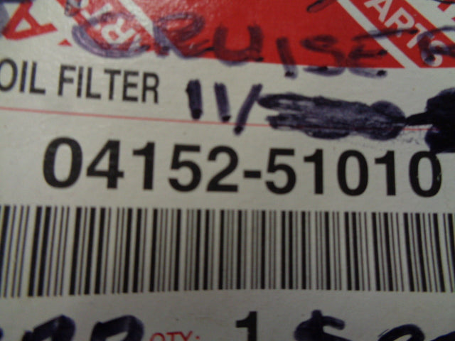 Toyota Prado Genuine Oil Filter New Part