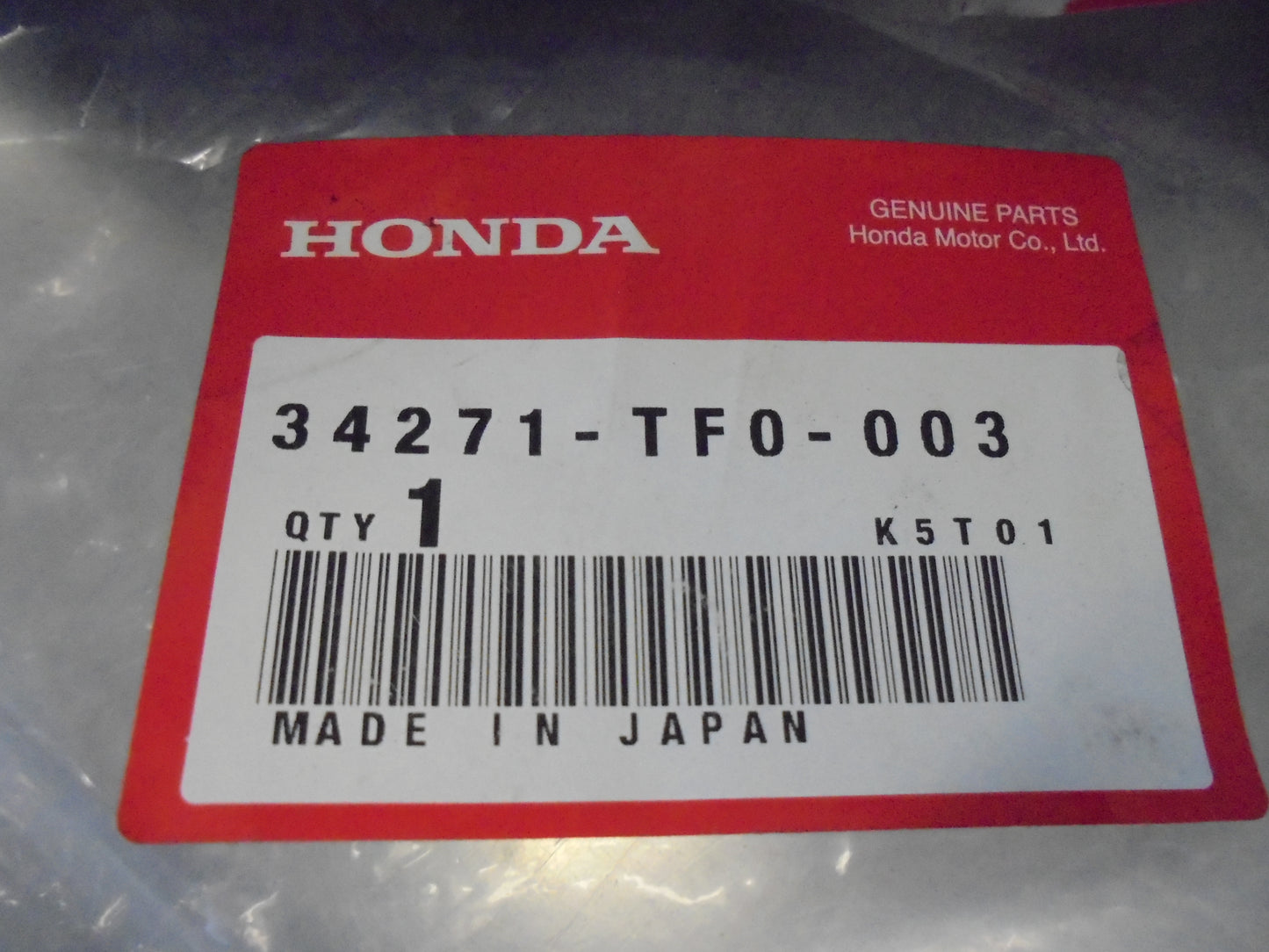Honda Fit Genuine Lamp Cover New Part
