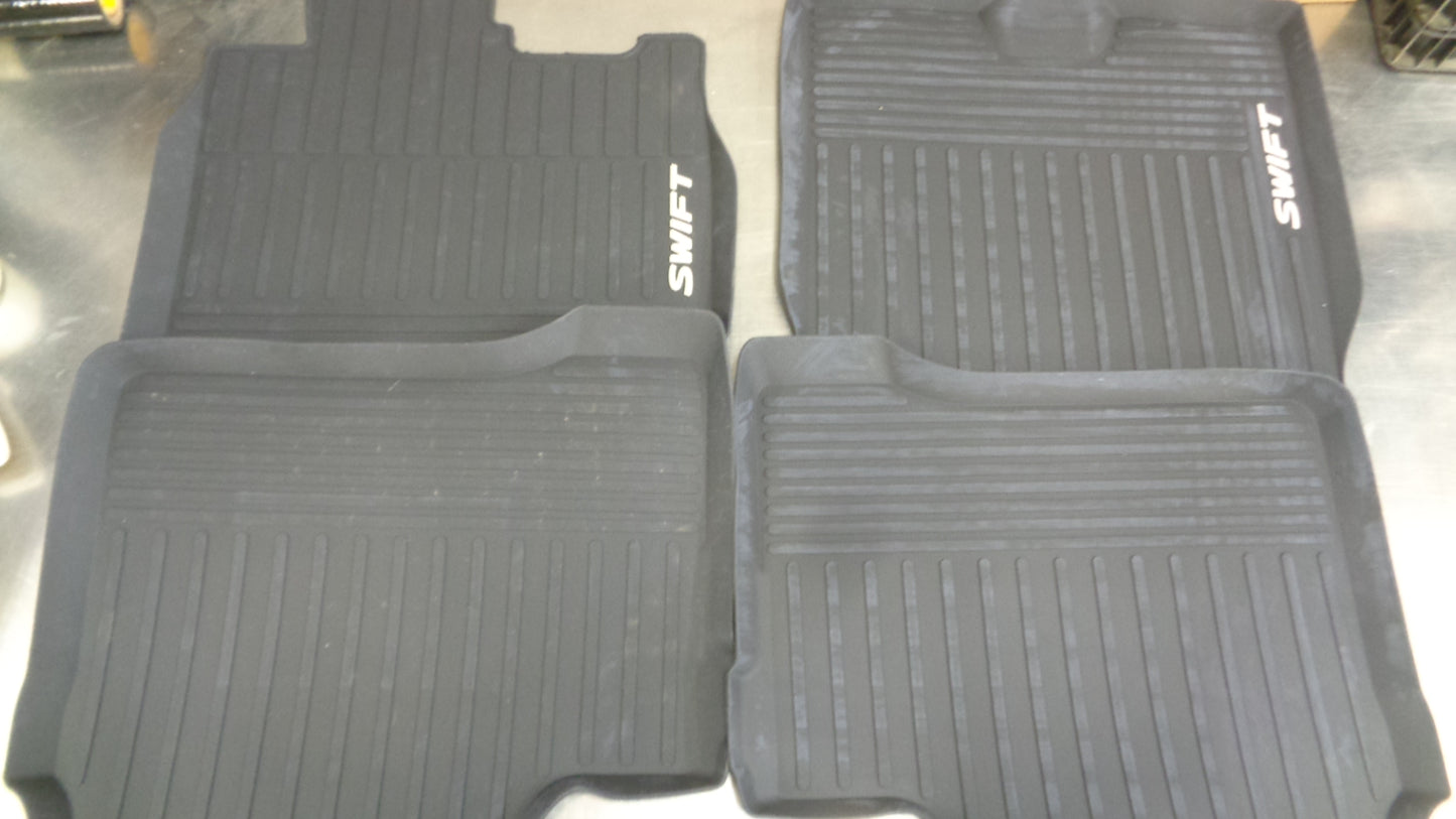 Suzuki Swift Genuine Rubber Floor Mat Set New Part