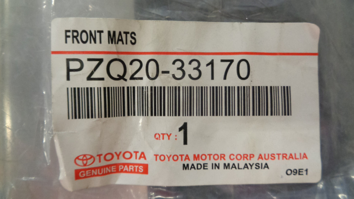 Toyota Camry Genuine Rubber Rear Mat Set New Part