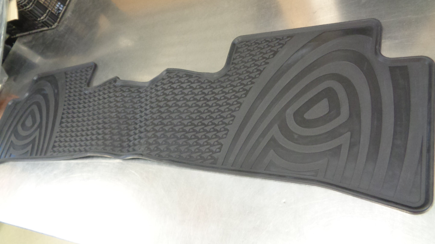 Toyota Corolla Hatch Genuine Rubber Front and Rear Mat Set New Part