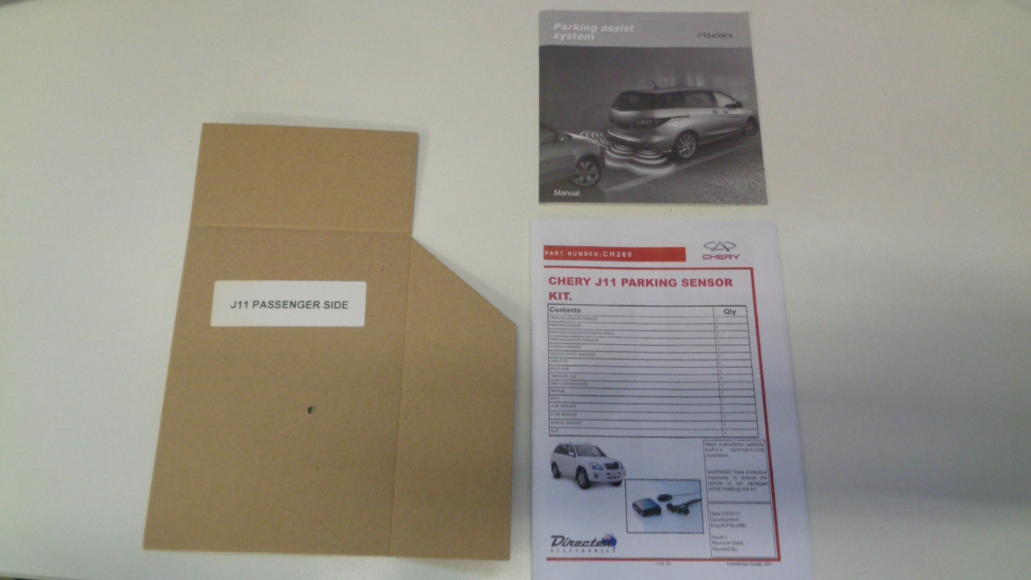 Chery J11 Genuine Rear Parking Assist Kit New Part