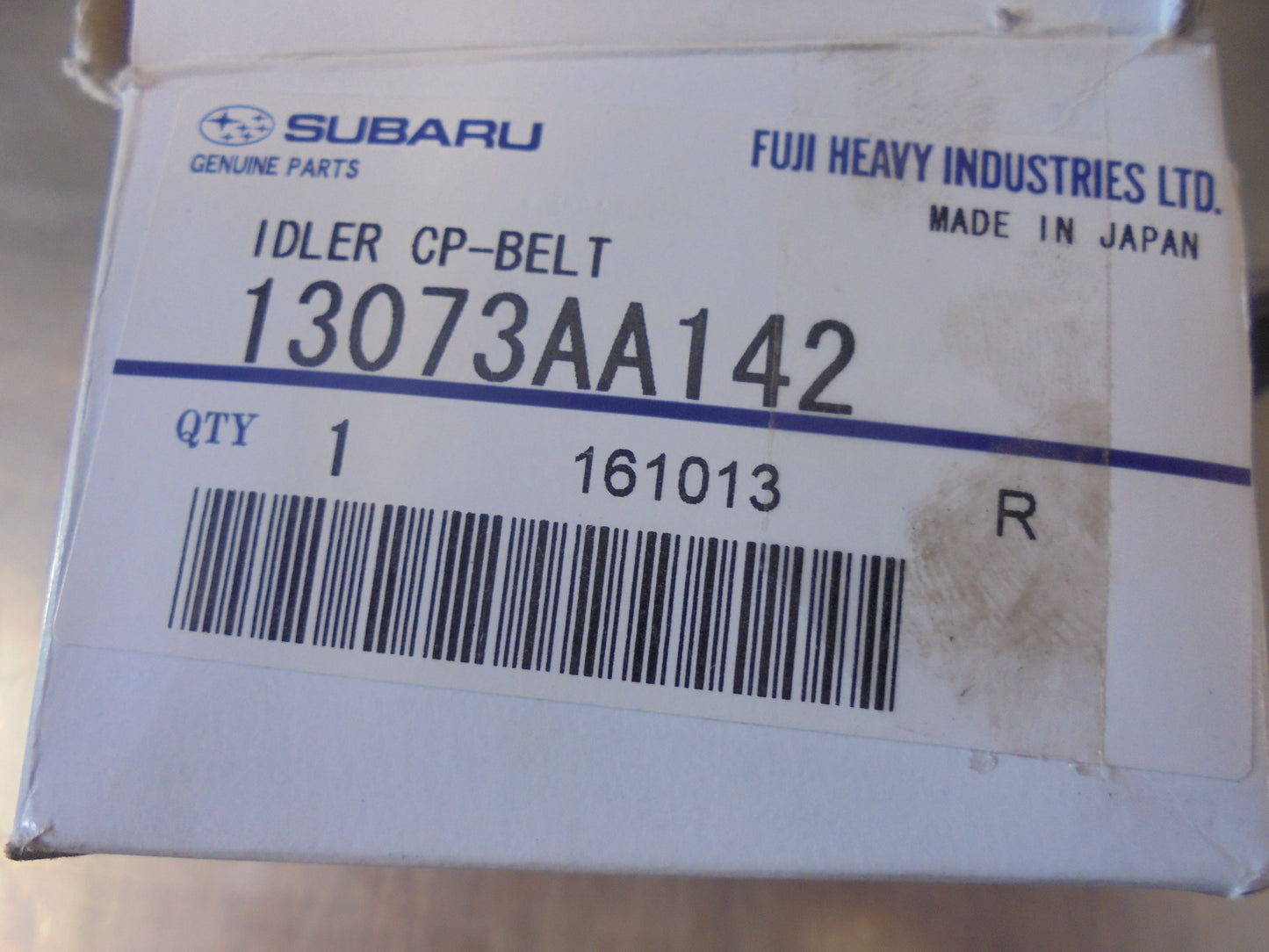Subaru WRX-Impreza-Forester-Liberty Genuine Engine Timing Belt Idler New Part