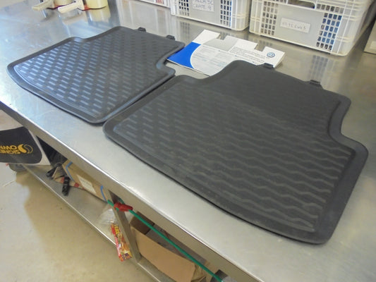 VW Passat Genuine Rubber Front Floor Mat 2015 On New Part