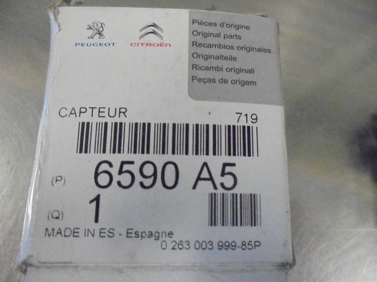 Citroen C3-C4 Genuine Ultrasonic Parking Sensor New Part