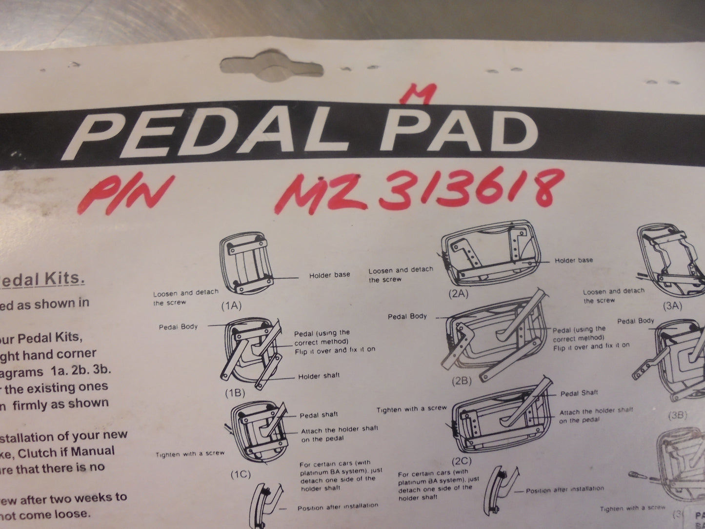 SAAS Performance Pedal Kit Manual Suits Mitsubishi Triton ML-MN New Part
