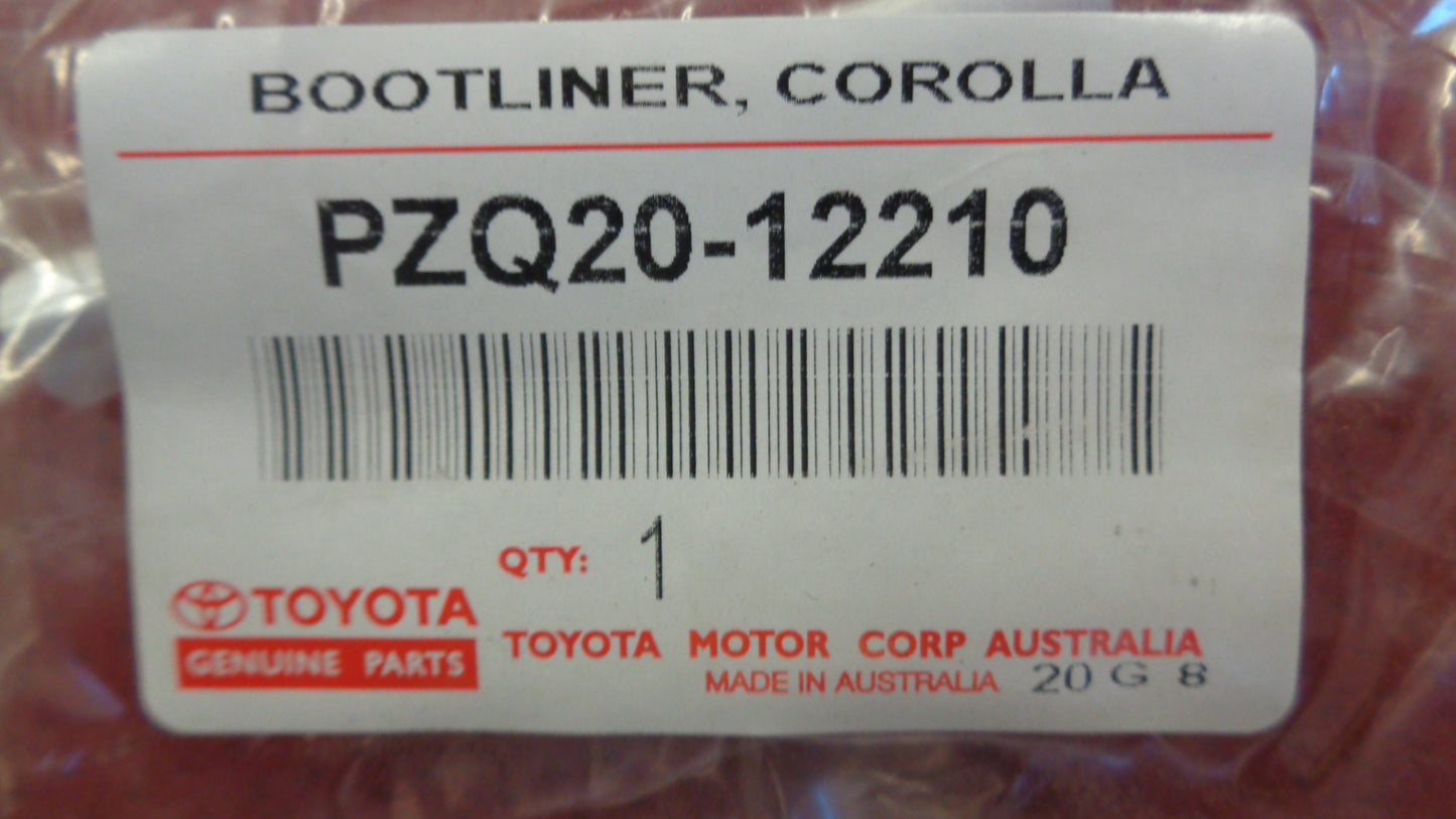 Toyota Corolla Hatch Genuine Boot Liner New Part