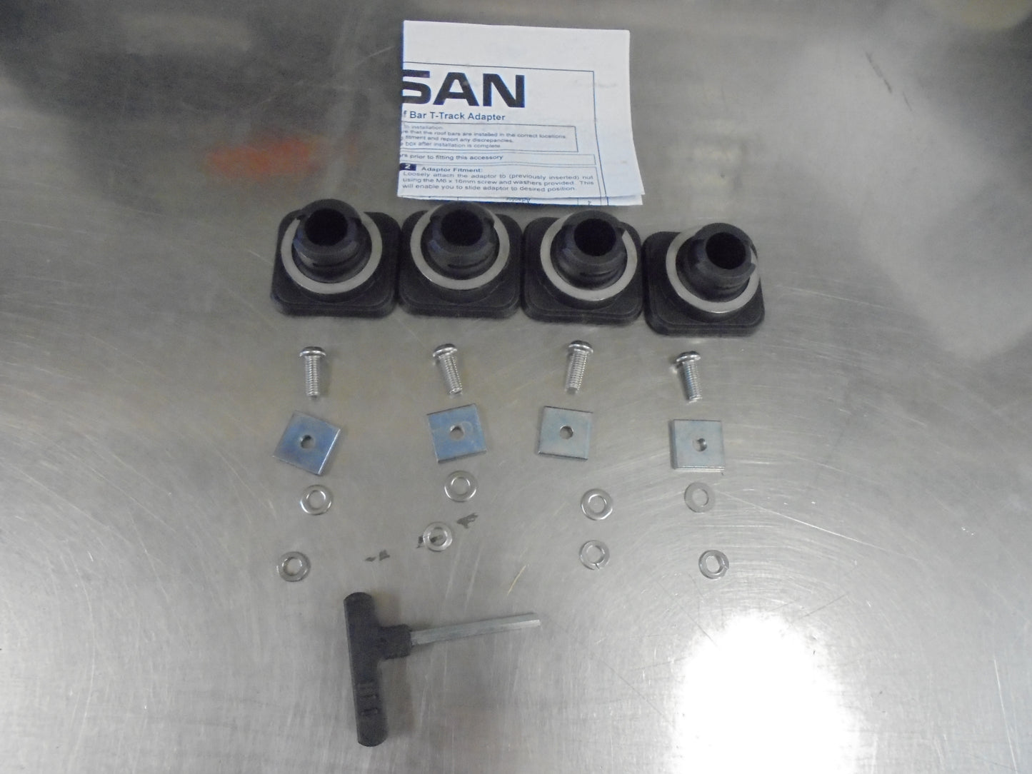 Nissan X-Trail T32 Genuine T-Track Adaptor Set New Part
