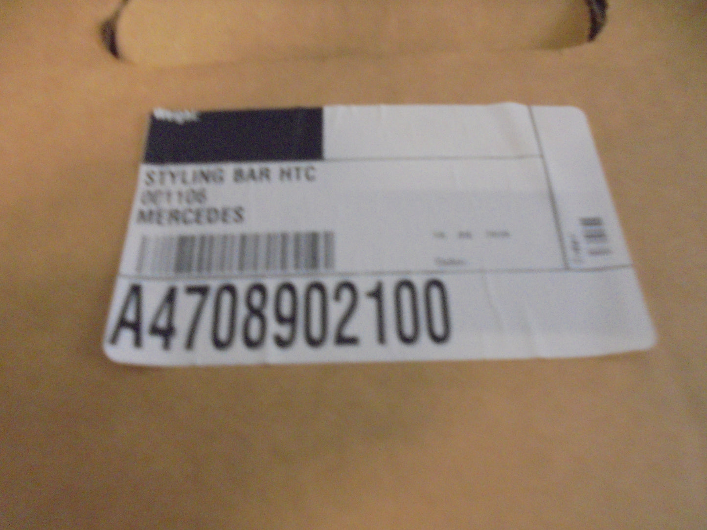 Mercedes Benz X-Class Genuine Styling Bar Suits Hard Lid Kit New Part
