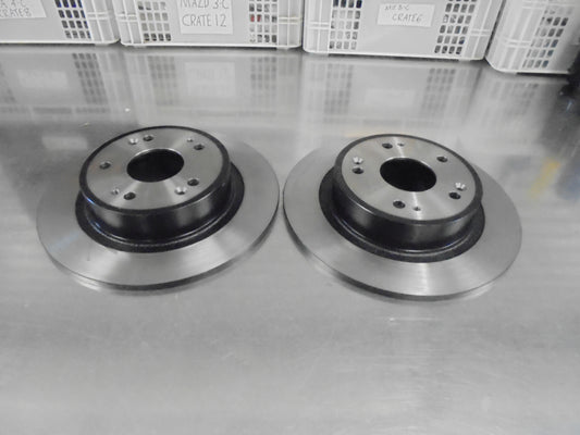 Honda Accord Genuine Rear Disc Rotor (PAIR) New Part