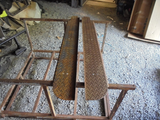 Side Step Replacement Tread Plates Pair See Description New Part