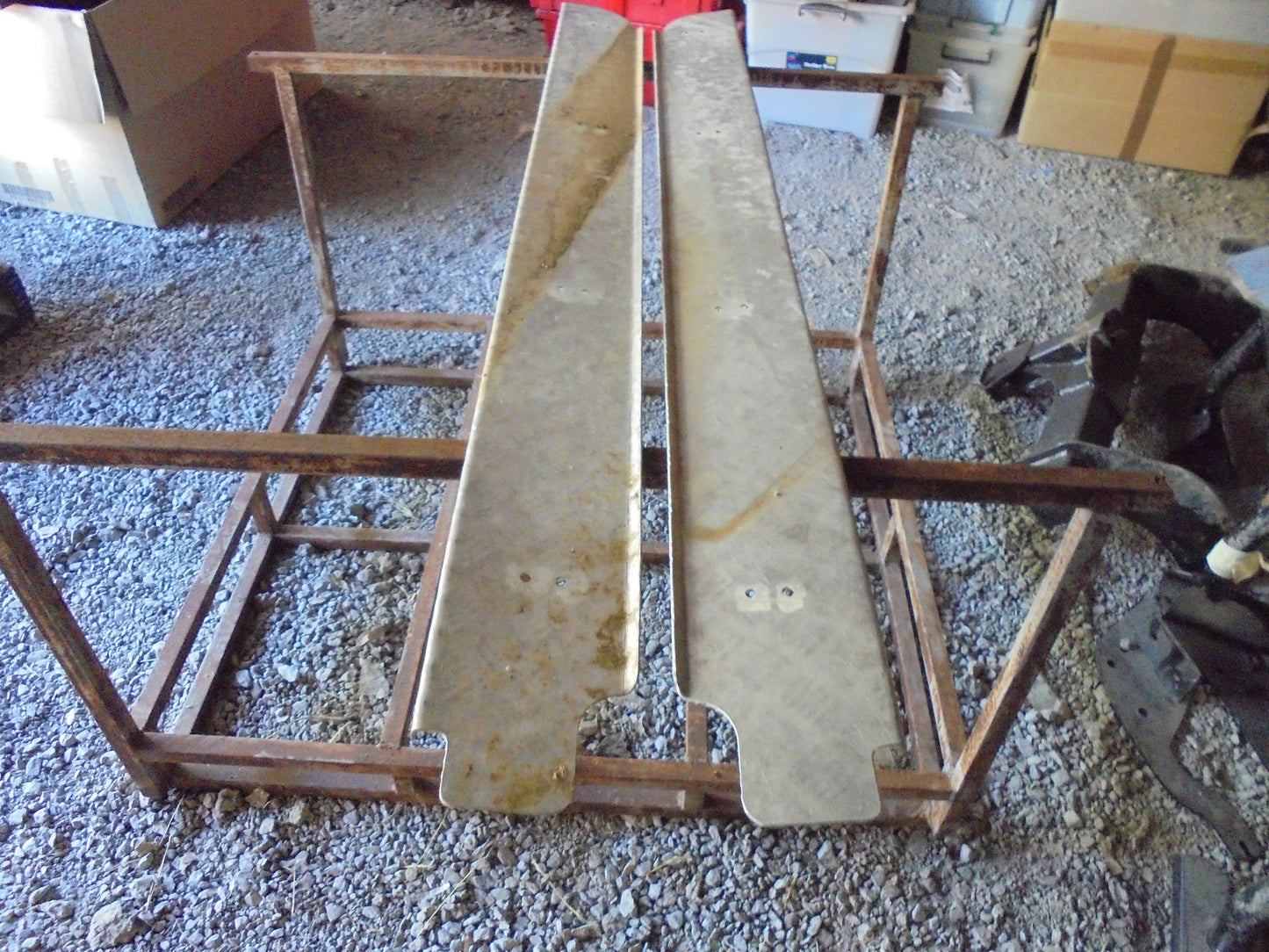 Alloy Side Step Replacement Tread Plates Pair See Description New Part