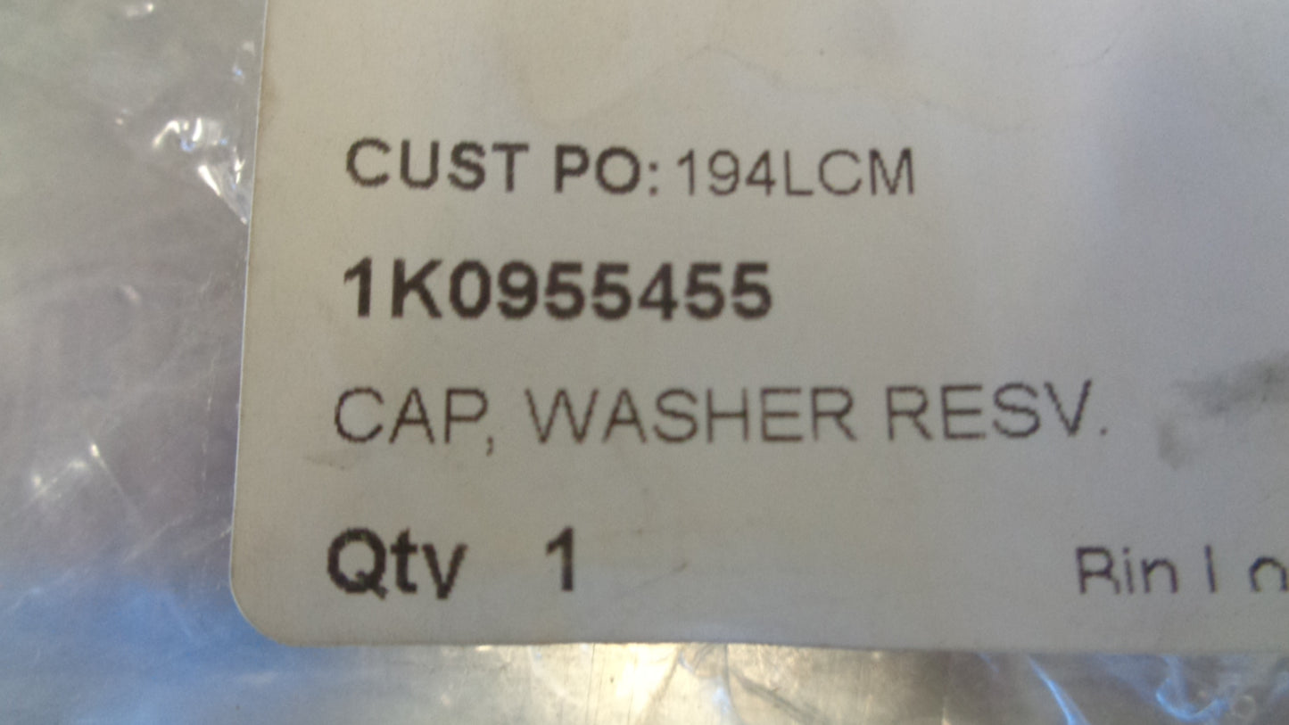 Vw/Audi Genuine Washer Bottle Reservoir Cap Suits Various Models New Part