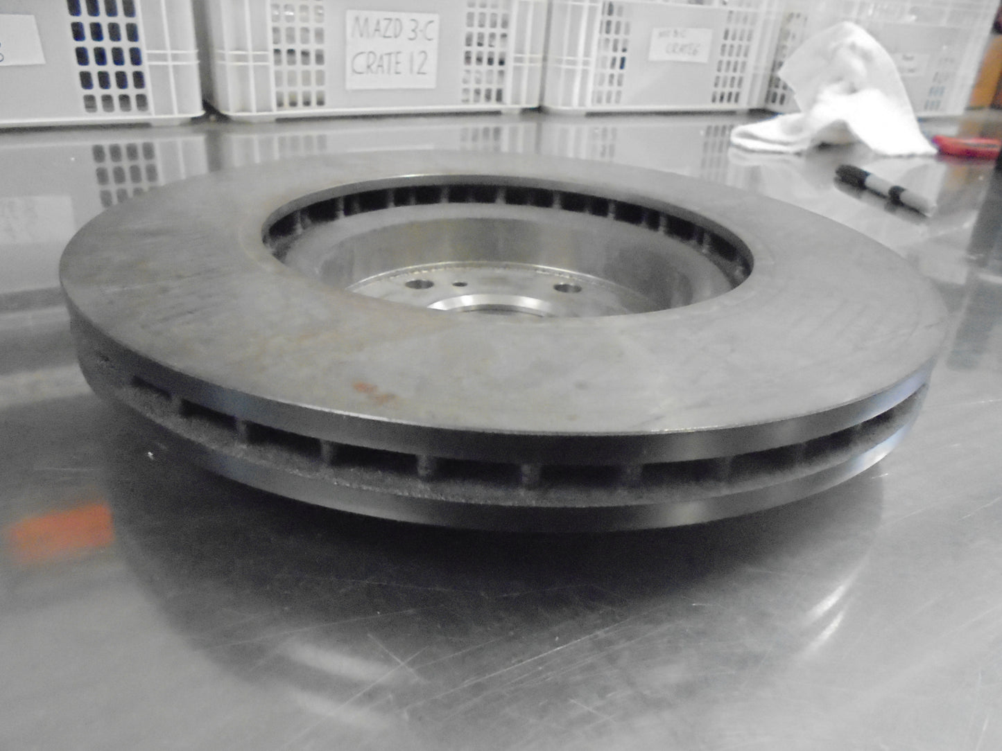 Honda CR-V Genuine Front Disc Rotor (16",25T) New Part