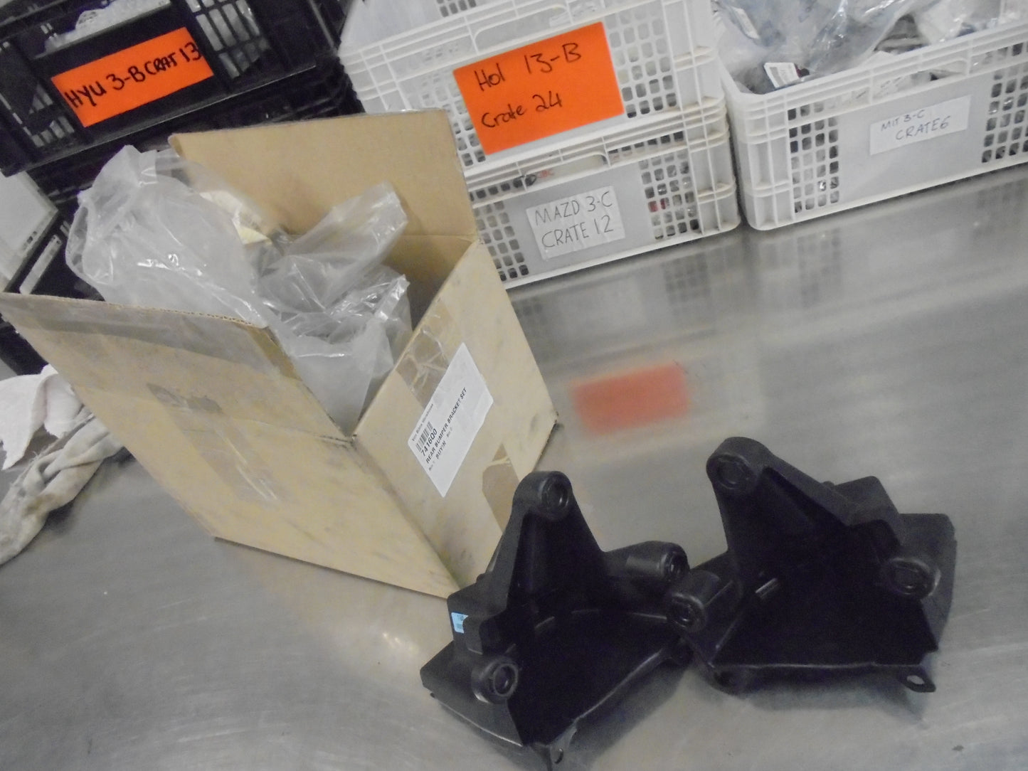 Peugeot 3008 Genuine Rear Left And Right Bumper Mounting Bracket New Part