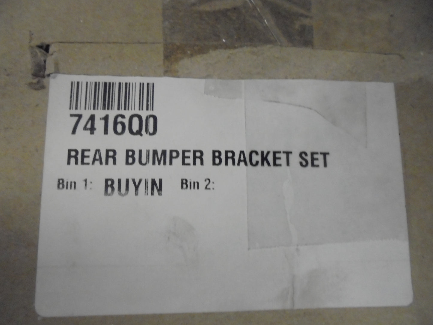 Peugeot 3008 Genuine Rear Left And Right Bumper Mounting Bracket New Part