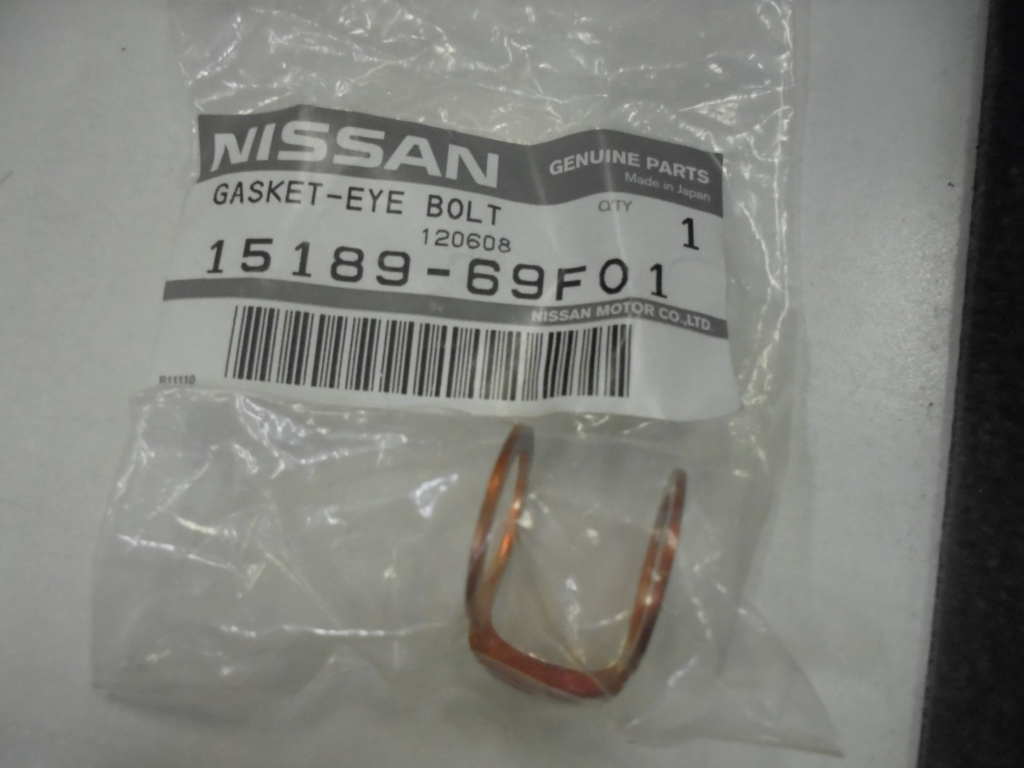 Infiniti Genuine Gasket Eye Bolt New Part