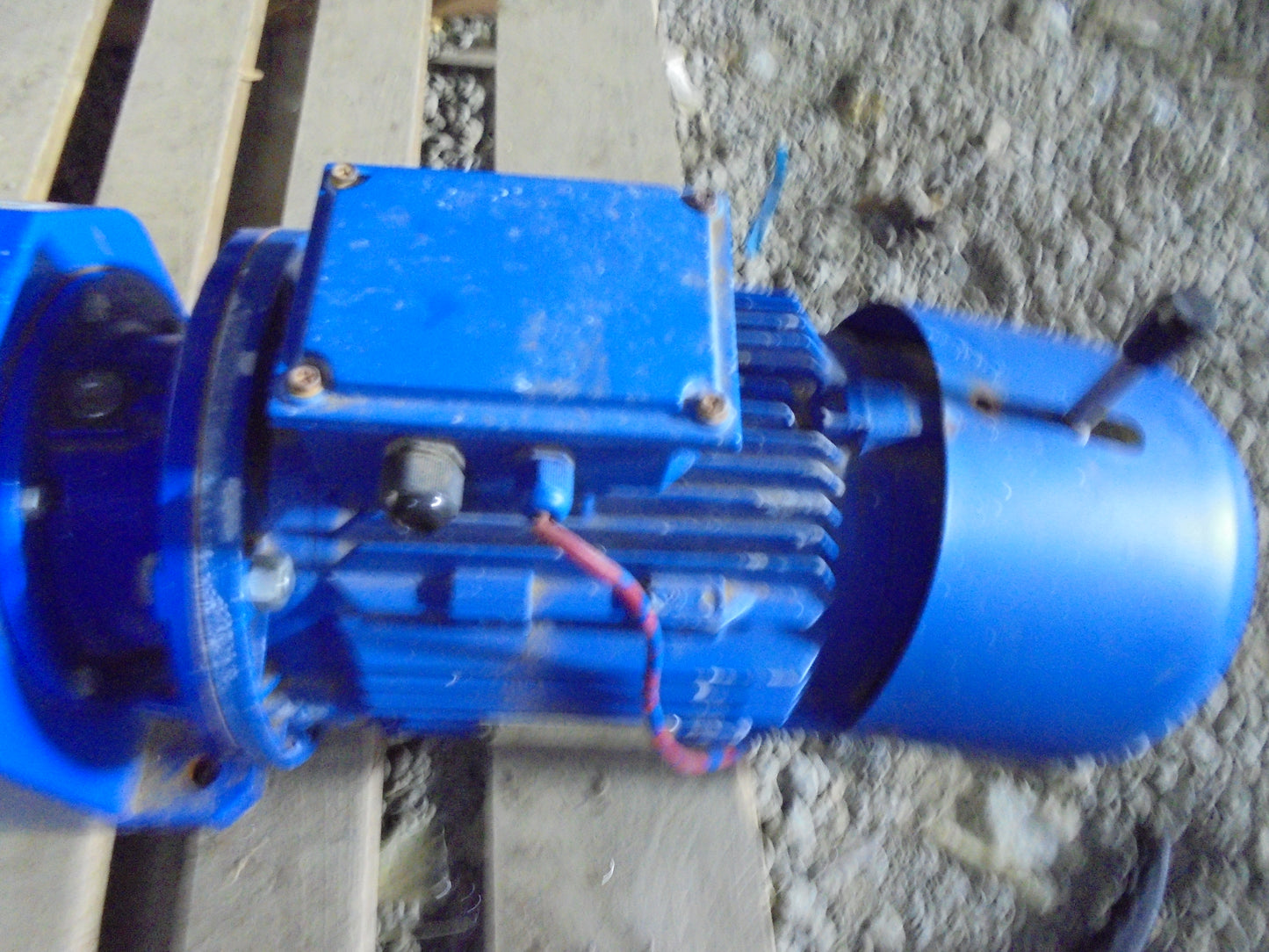 Motovario Helical Gear Reducer H Series Cast Iron Gearbox And Electric Motor New Part