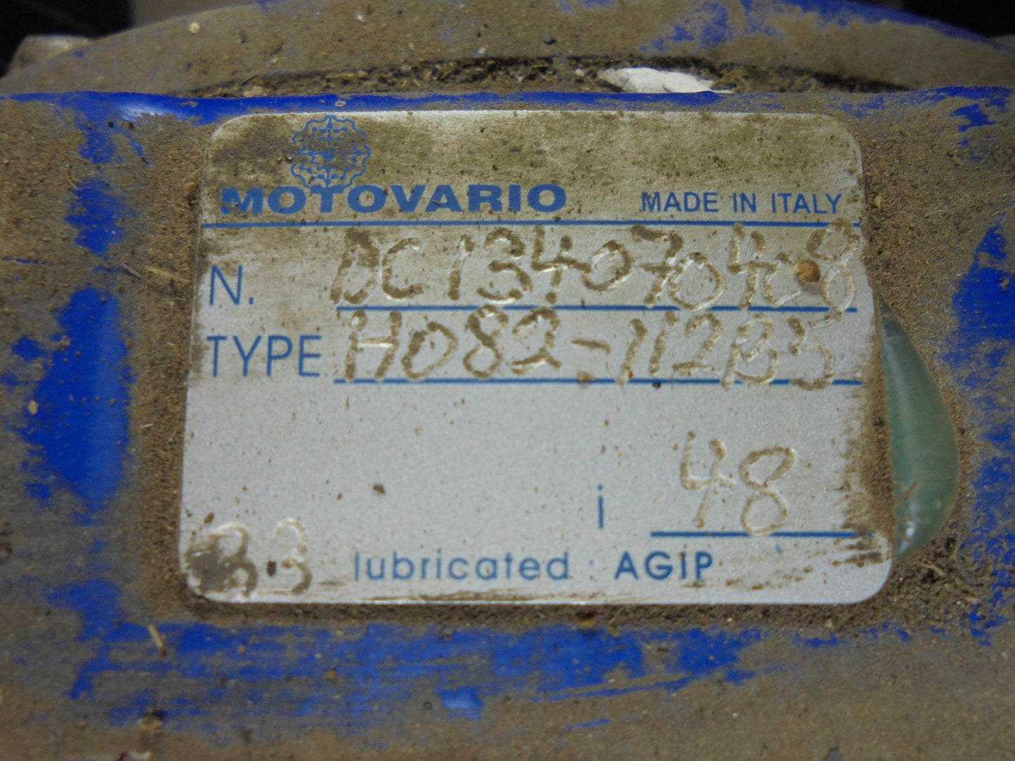 Motovario Helical Gear Reducer H Series Cast Iron Gearbox And Electric Motor New Part