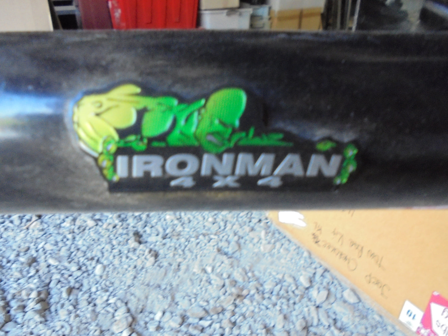 Iron Man Drivers Dual Cab Side Step (NO Plate) Suits Mitsubishi MR-MQ Triton Dual Cab New Part