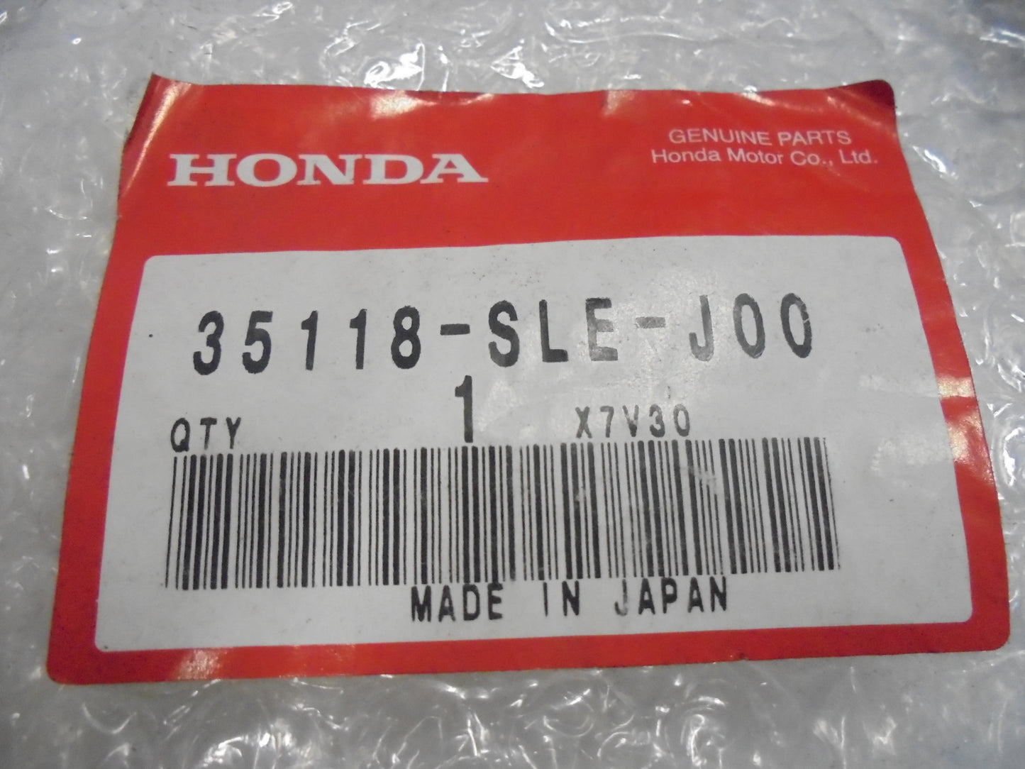 Honda Civic Genuine 2 Button Key (Blank) Uncut New Part