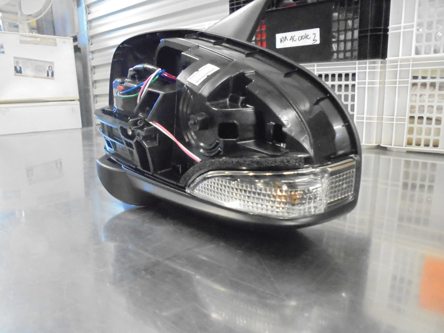 Toyota Corolla Ascent Genuine Passenger Side Outer Mirror Assembly (No Scalp) New Part