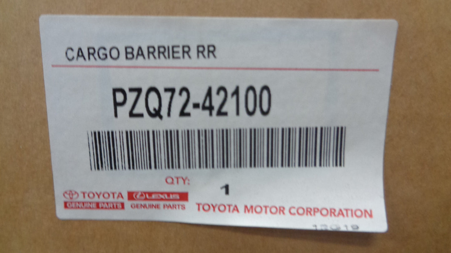 Toyota RAV4 Genuine Front Mount Cargo Barrier New Part