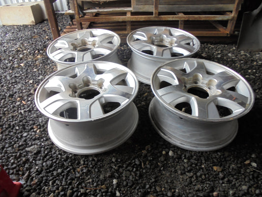 Holden Rg Colorado LT GEnuine Alloy Rim Set of 4 VGC Used Part