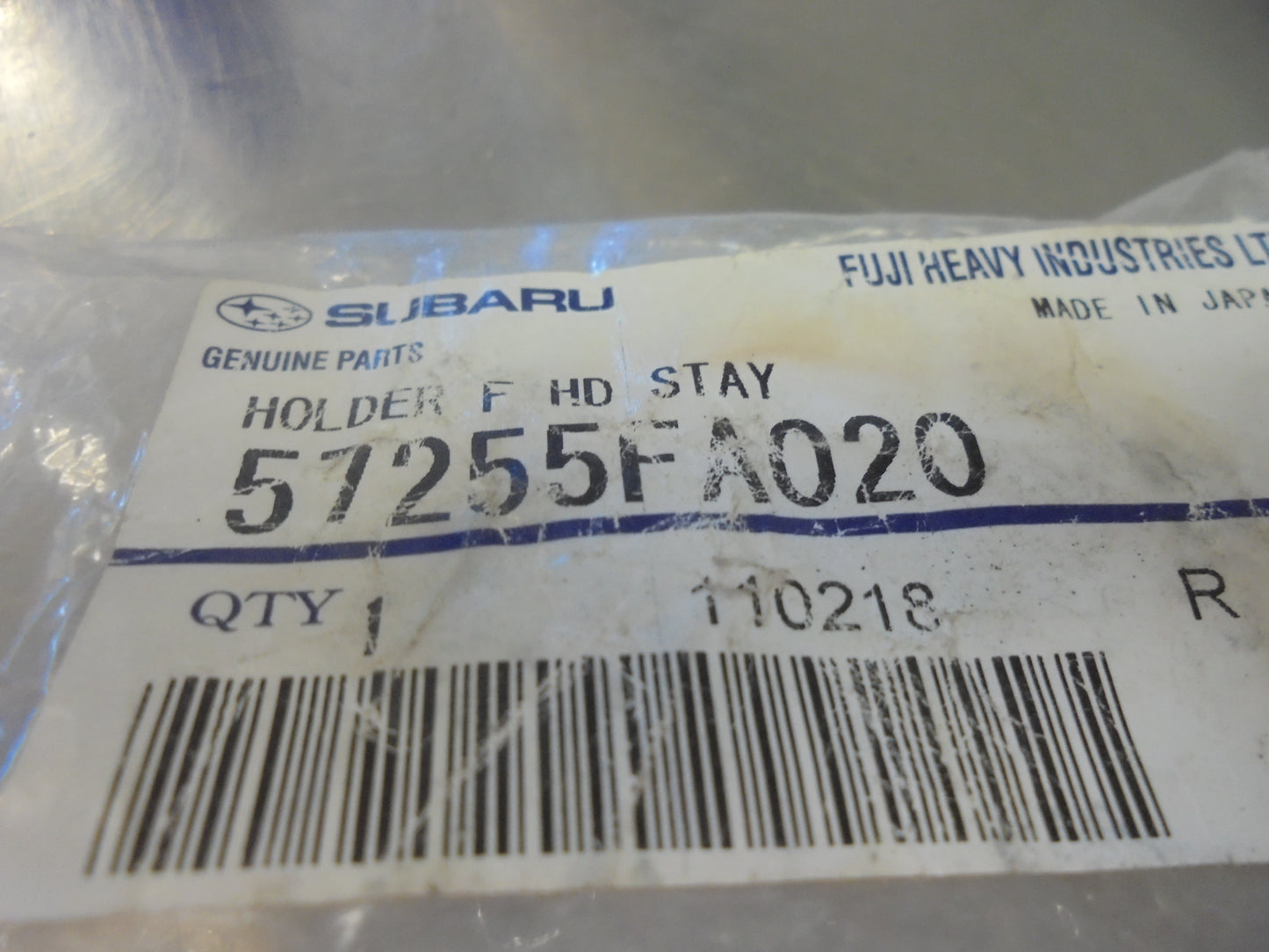 Subaru Impreza/Forester Genuine Hood Prop Clip New Part